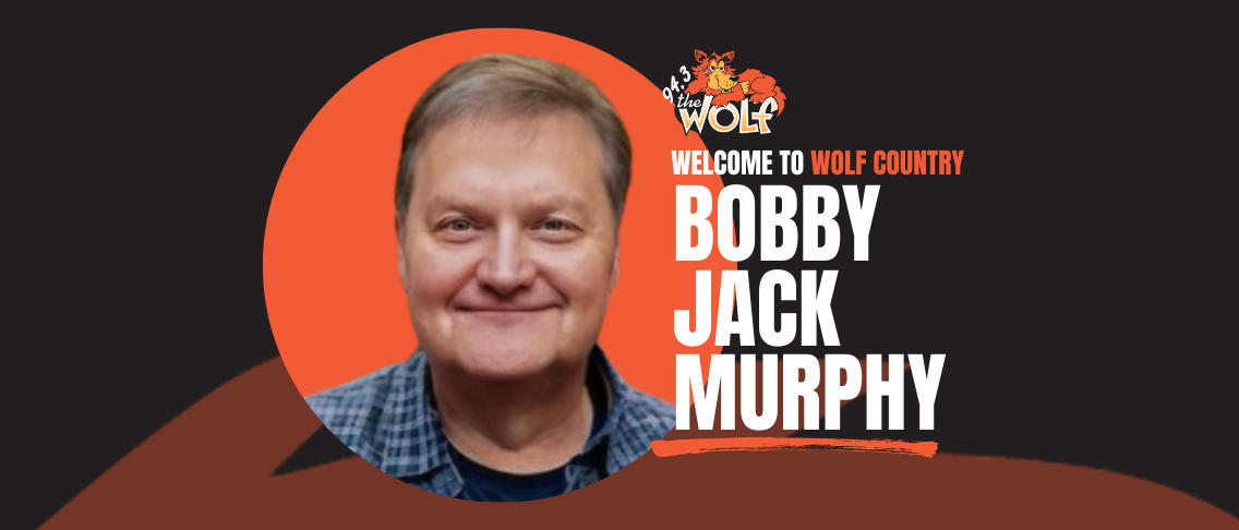 94.3 the Wolf Welcomes Bobby Jack Murphy to Afternoons