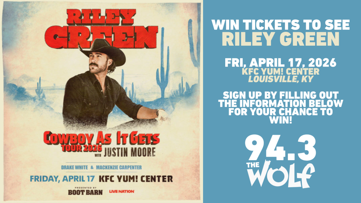 Win Tickets to See RILEY GREEN in Louisville on 4/17!