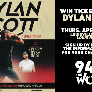 Win Tickets to See Dylan Scott on 4/23!